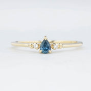 Estel Ring, 0.15ct Montana Sapphire