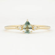 Estel Ring Green Montana Sapphire Ring