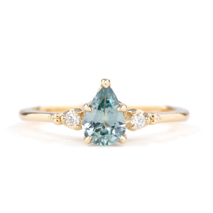 Estel Ring, 0.76ct Montana Sapphire