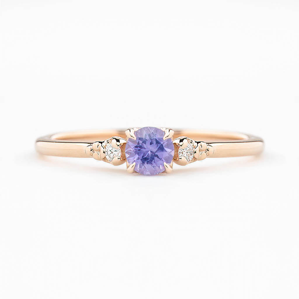 Estel Ring, 0.35ct Umba Sapphire