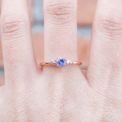 Estel Ring, 0.35ct Umba Sapphire