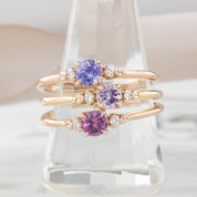 Estel Ring, 0.35ct Umba Sapphire