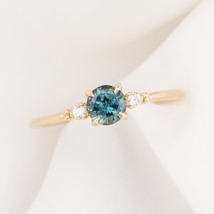エステルリング ・0.60ct・加熱モンタナ産サファイア・K14YG