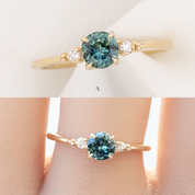 Estel Ring, 0.60ct Montana Sapphire