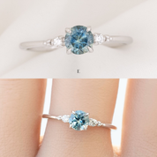 Estel Ring, 0.60ct Montana Sapphire