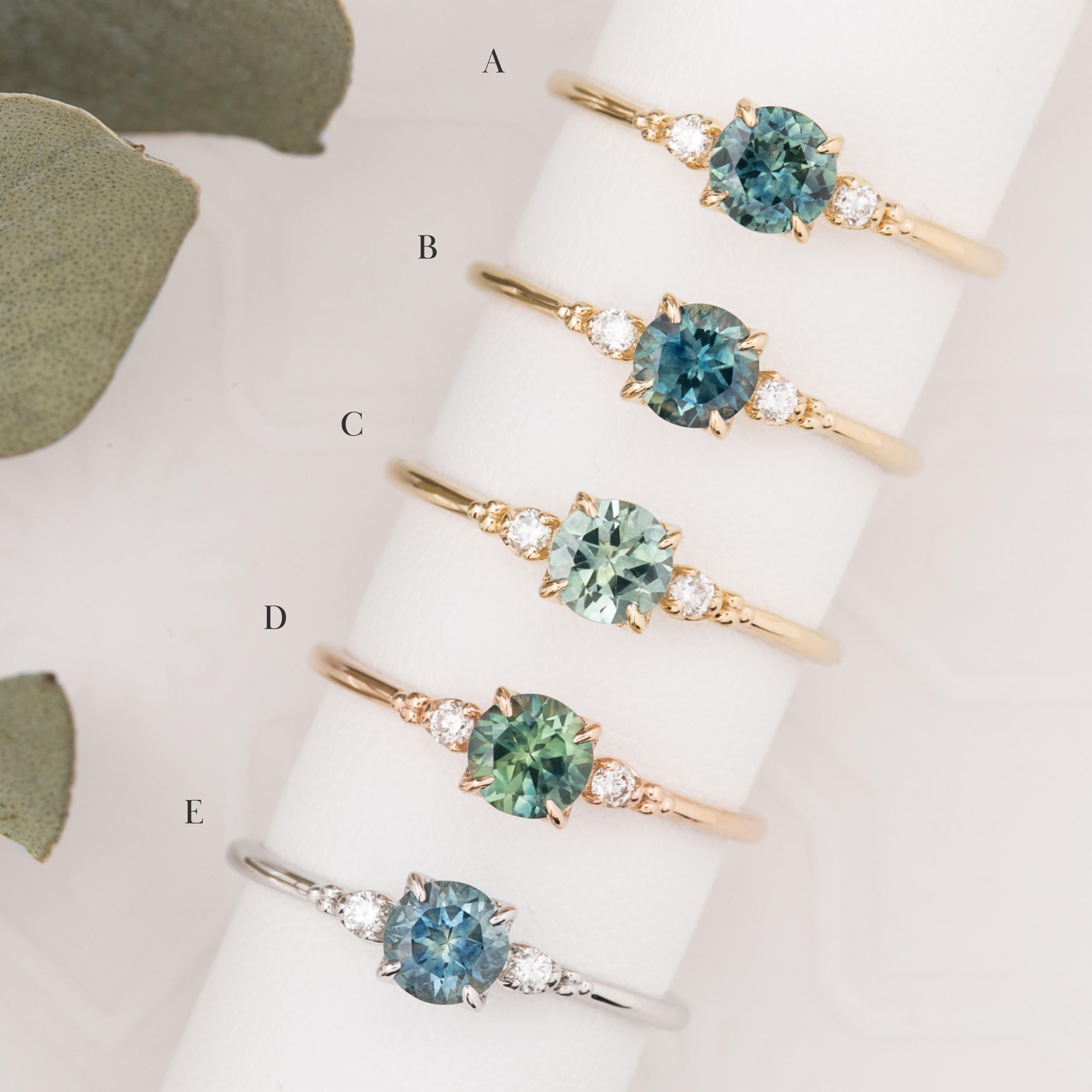 Estel Ring, 0.60ct Montana Sapphire