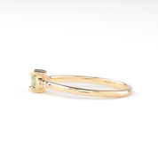 Eloise Ring, 0.35ct Unheated Blue & Green Sapphire
