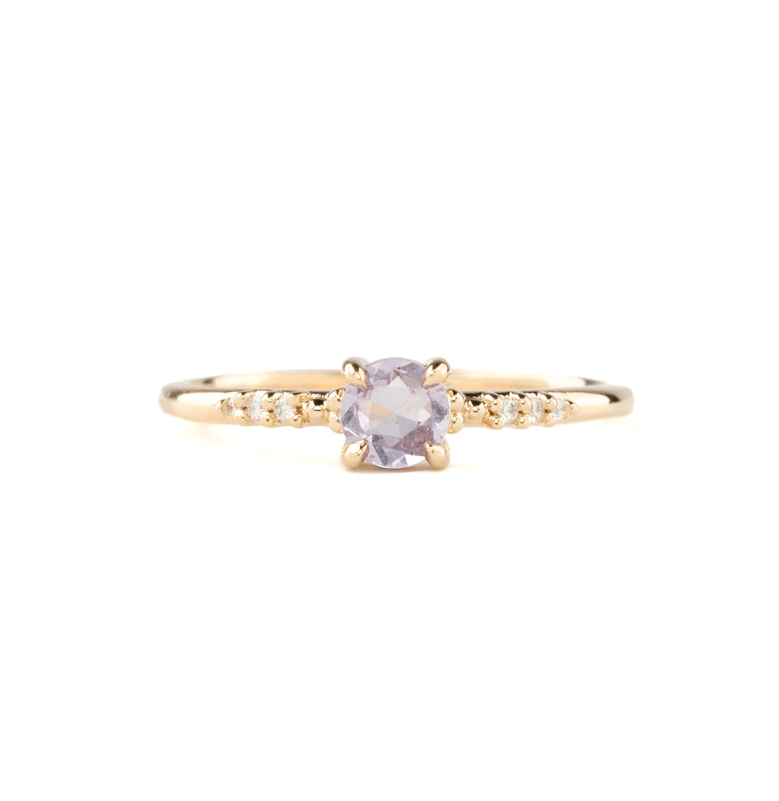 Eloise Ring, 0.35ct Unheated Pink & Purple Sapphire
