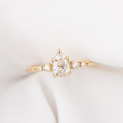 Estel Fleur Pear Cut Diamond Ring