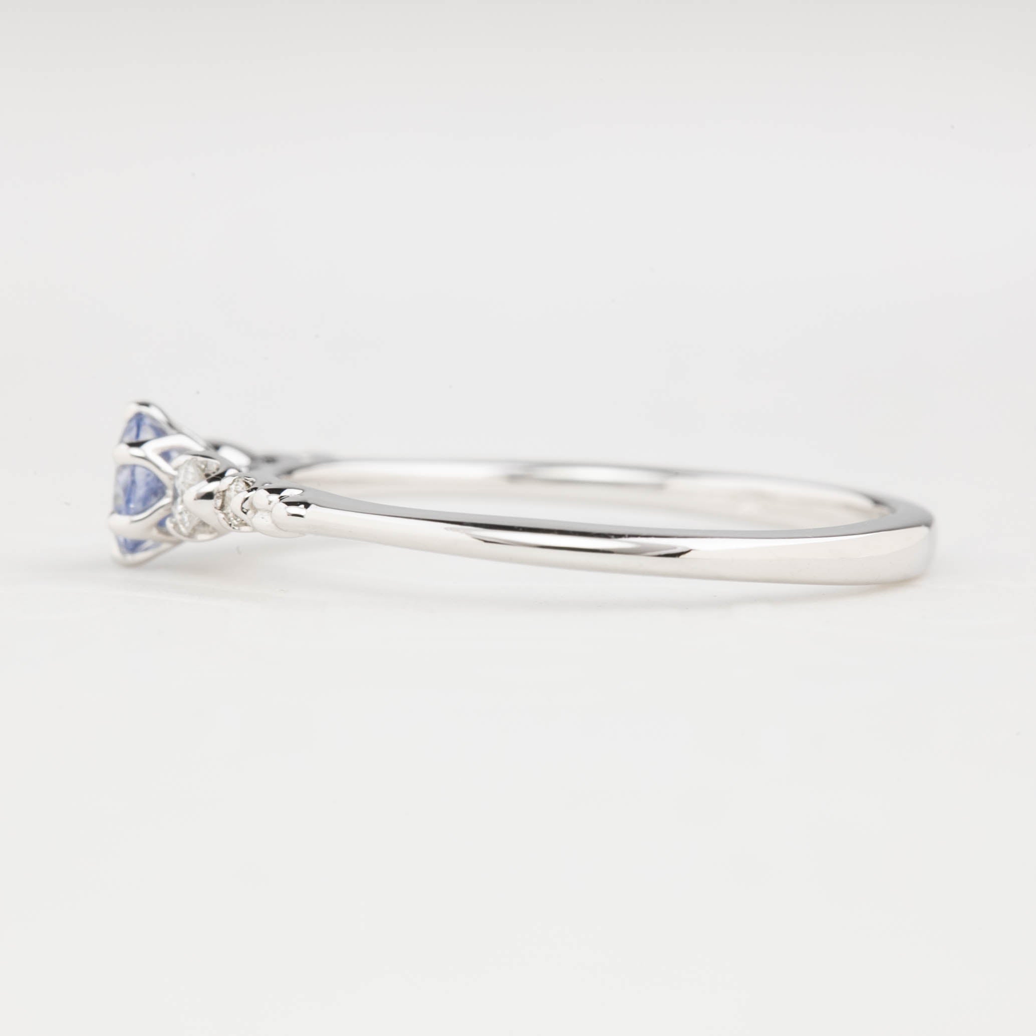 【即日配送】エステルフルールリング ・0.30ct・非加熱マダガスカル産ピンクサファイア・K14YG