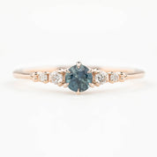Estel Fleur Ring, 0.30ct Montana Sapphire