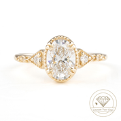 Agatha Oval Diamond Ring