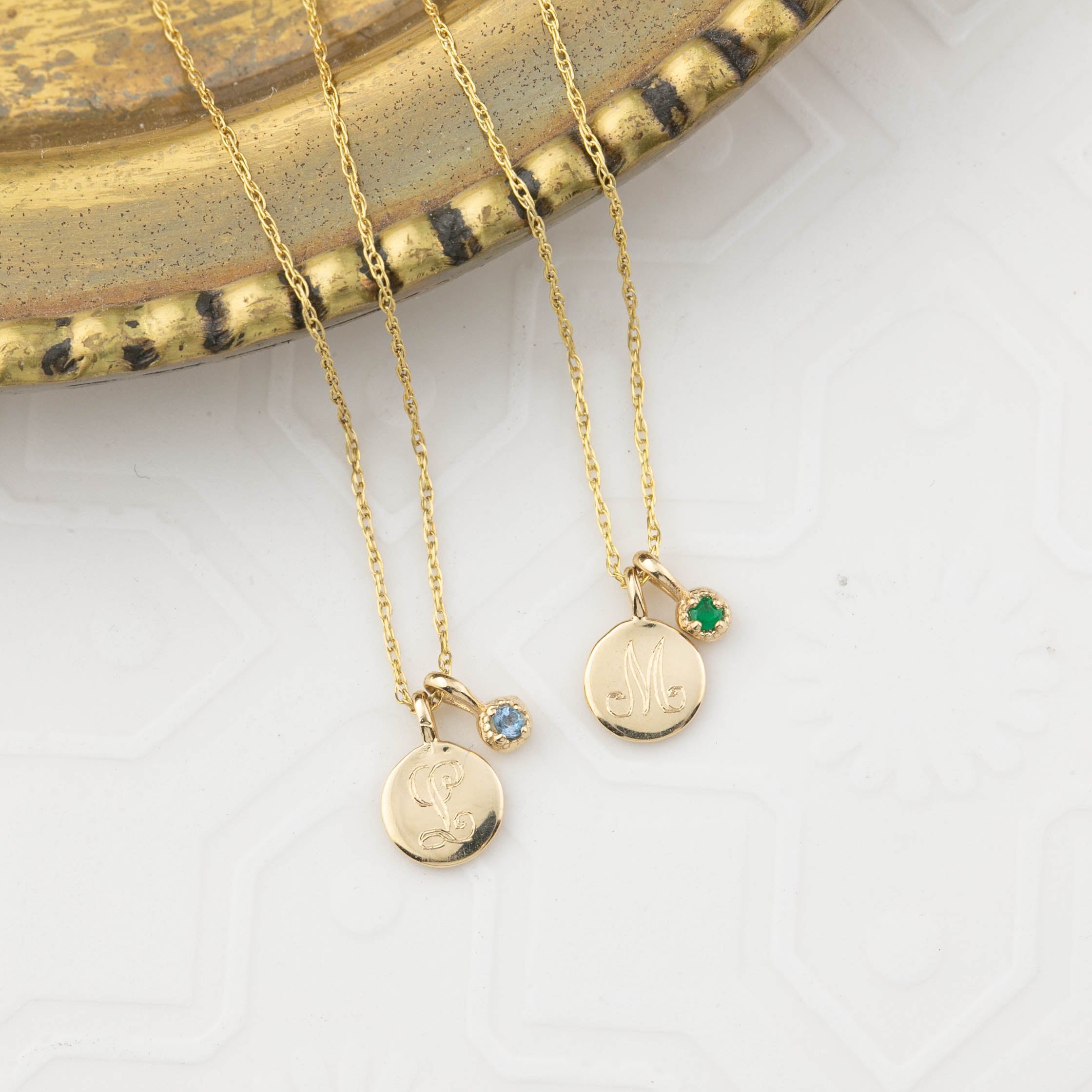 Initial Disc 6mm Charm