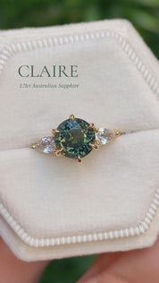 Claire Ring, 1.71ct Australian Sapphire