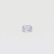 1.45ct Emerald Cut Light Purple Madagascar Sapphire SF516