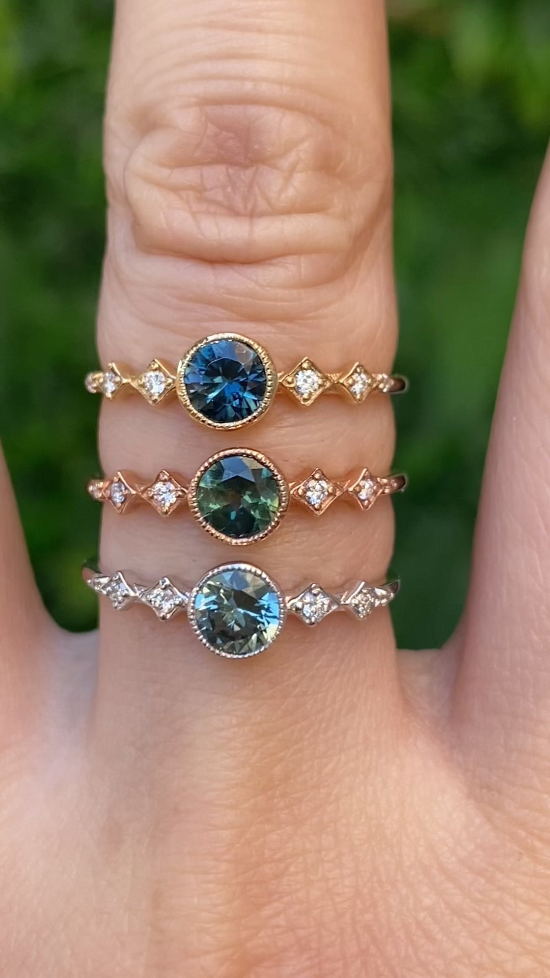 Celeste Ring, 0.50ct Australian Sapphire