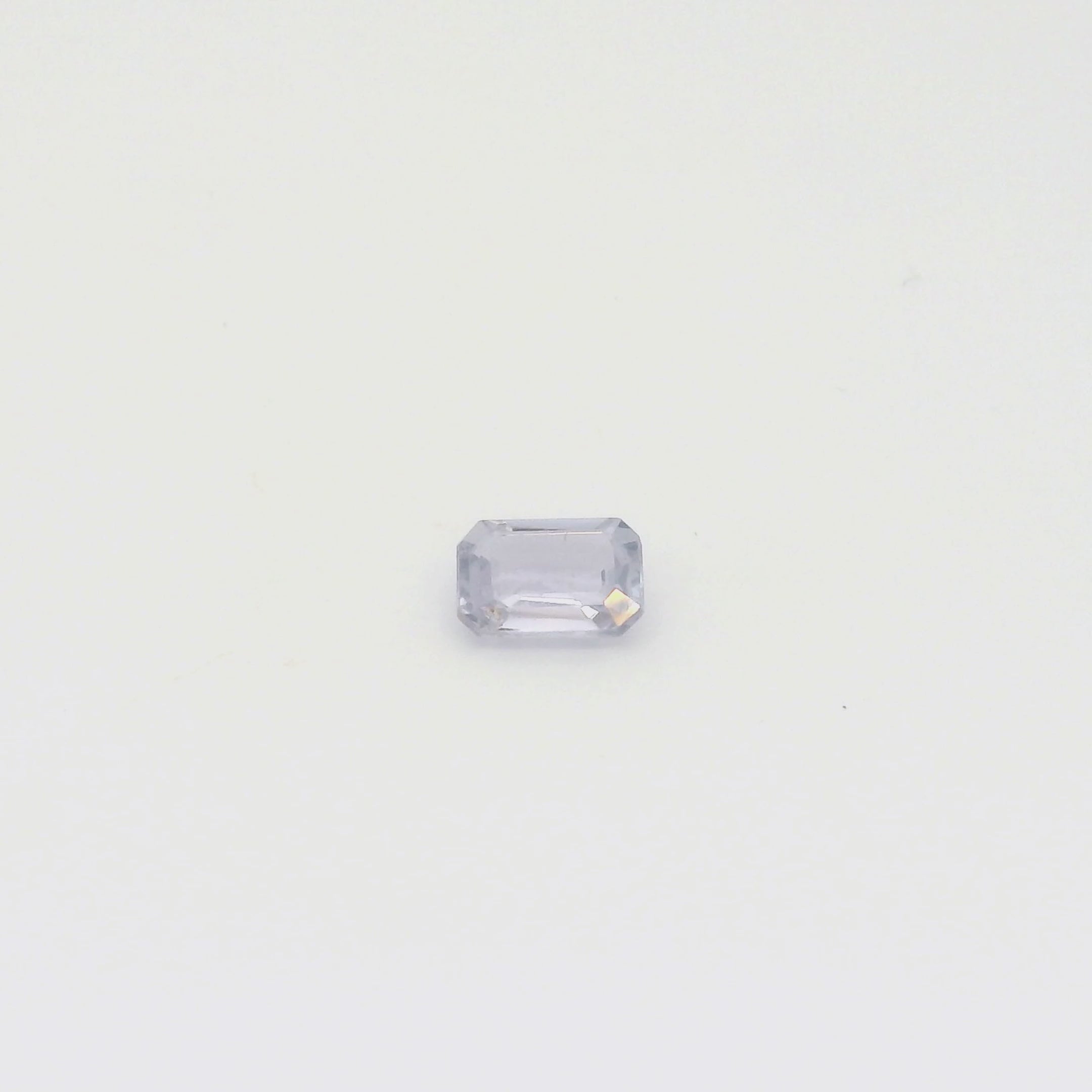 1.18ct Emerald Cut Lavender Blue Madagascar Sapphire SF518