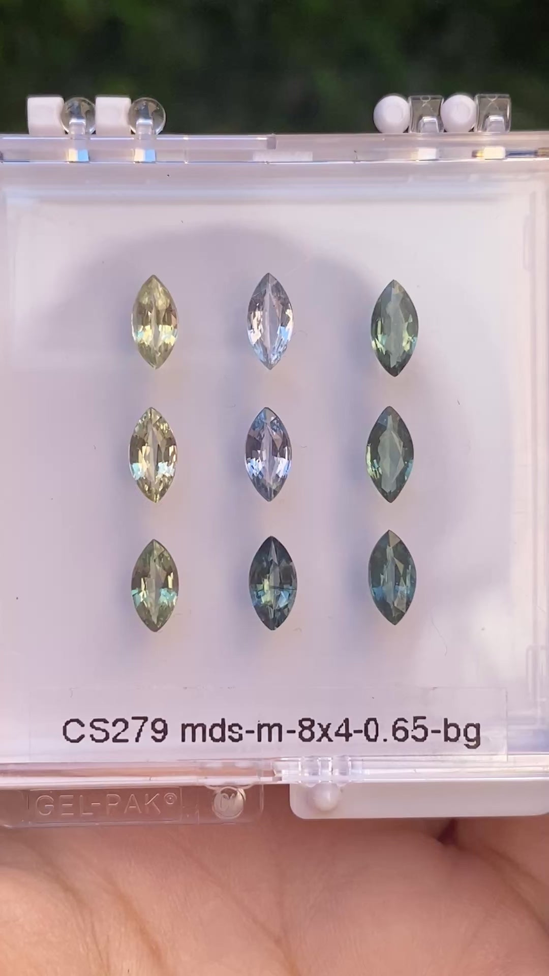 Agatha Ring, 0.50ct Marquise Cut Sapphire