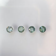 0.45 Calibrated Round Unheated Green Sapphires (4.7mm) CS215