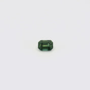 1.32ct Emerald Cut Blue Green Madagascar Sapphire SF527