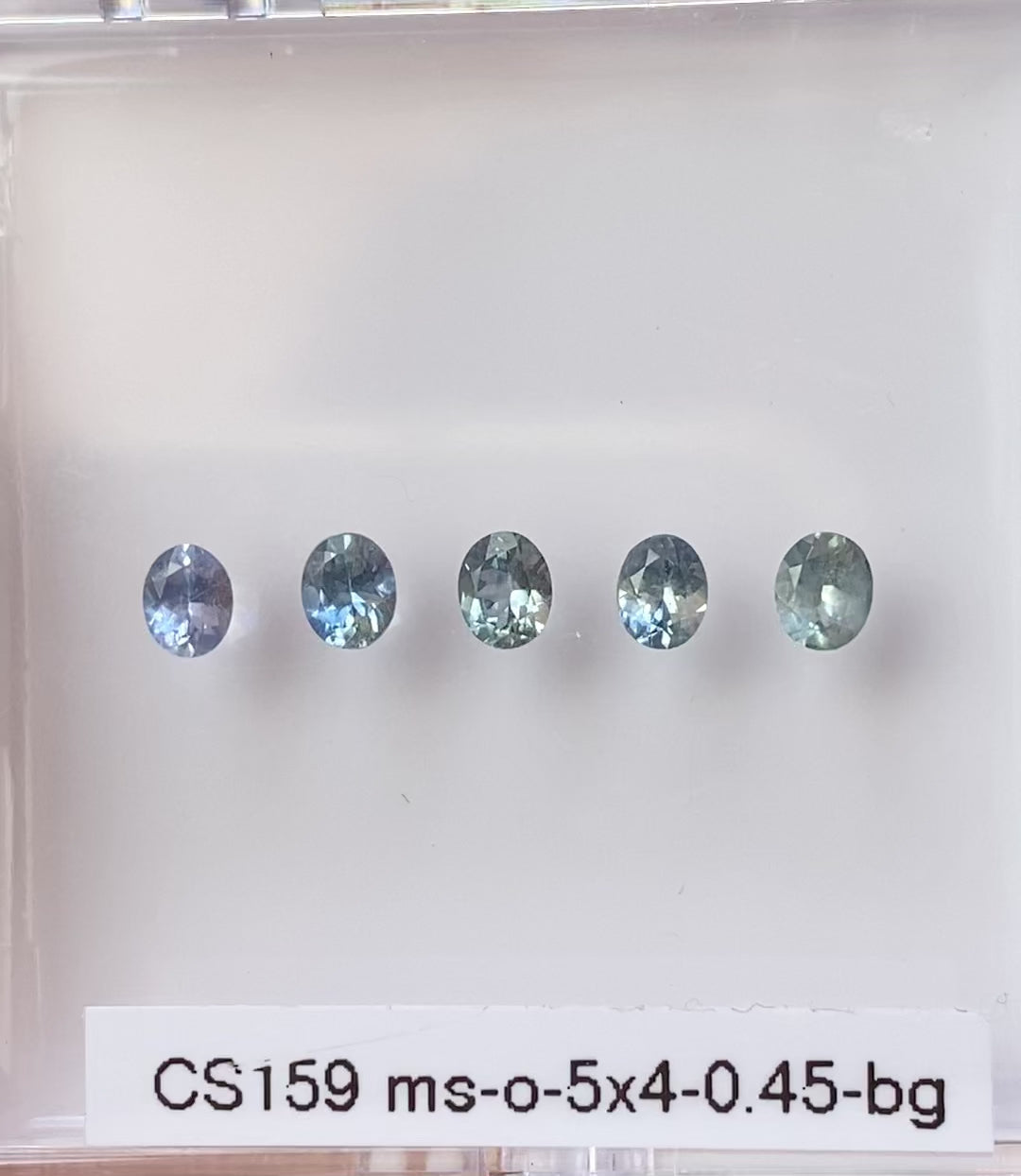 0.45ct Calibrated Oval Montana Sapphires (5.0mm)
