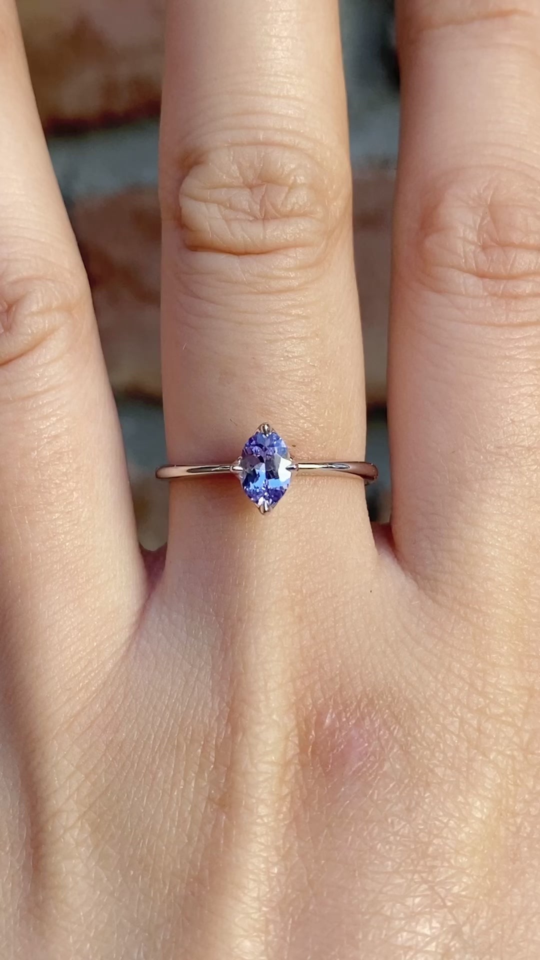 【即日配送】アリスリング ・0.60ct・非加熱マダガスカル産ピンクサファイア・K14RG