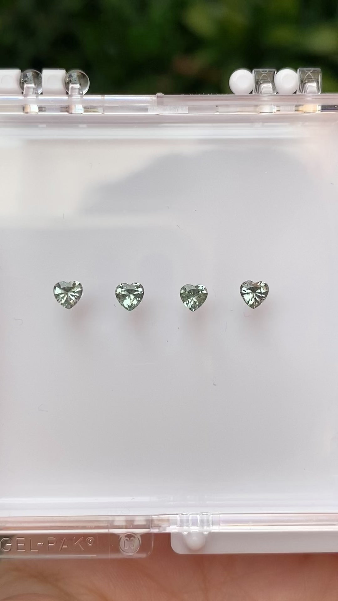 0.20ct Calibrated Heart Madagascar Sapphire (3.5mm) CS234