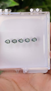 0.35ct Calibrated Pear Unheated Sapphires (5.2x4mm) CS127