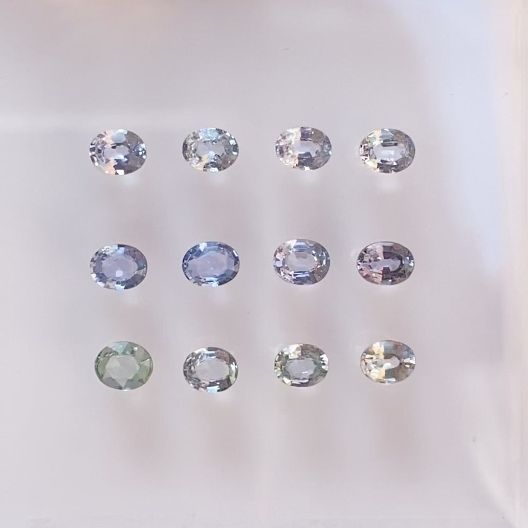 4.0mm 0.20ct グリーンサファイア 非加熱 – Envero Jewelry