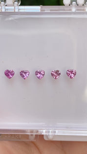 0.30ct Calibrated Heart Madagascar Sapphire (4.0mm) CS233