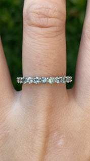 Lydia 2.5mm Montana Sapphire Band