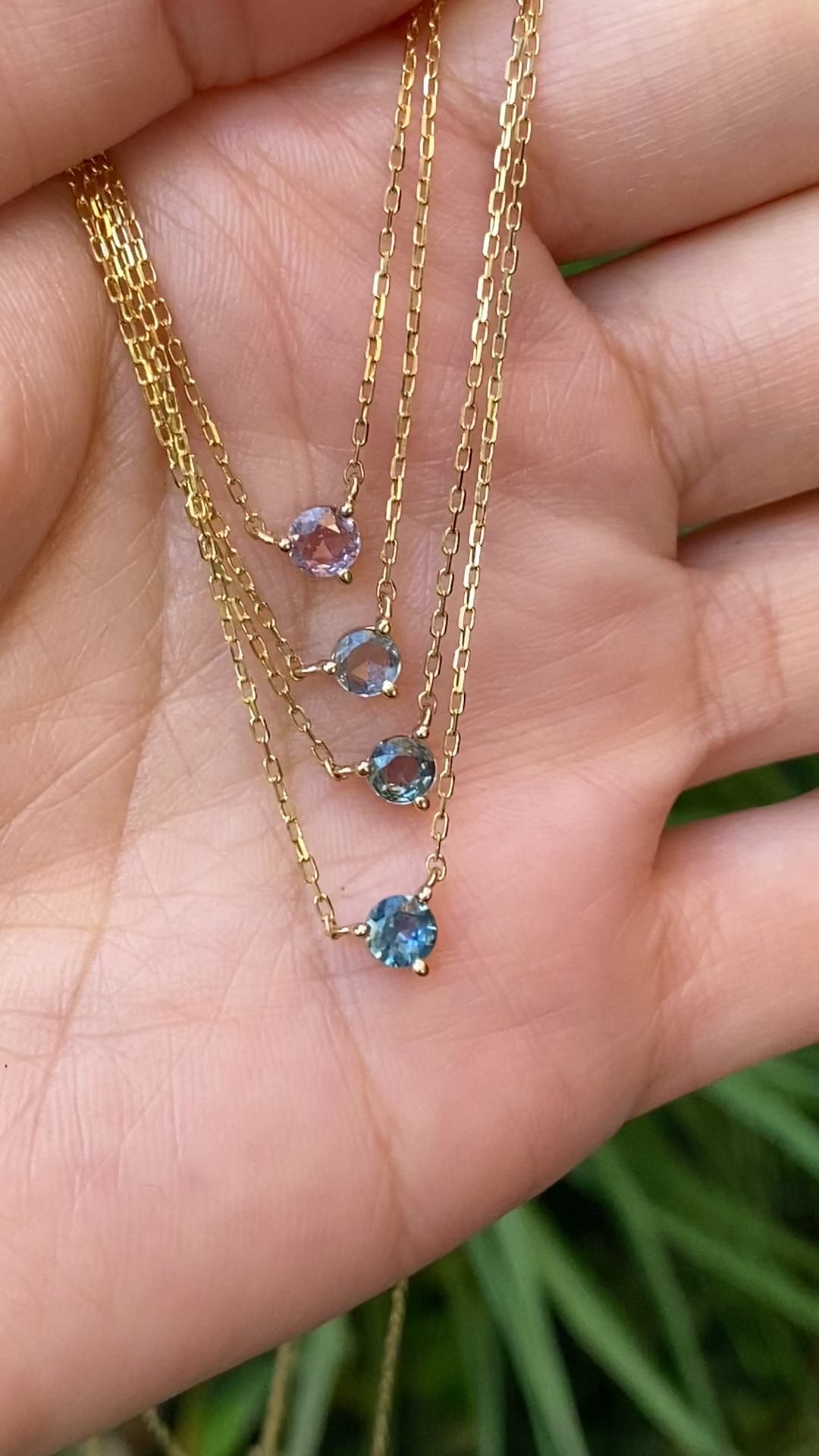 Whisper Madagascar Sapphire Necklace