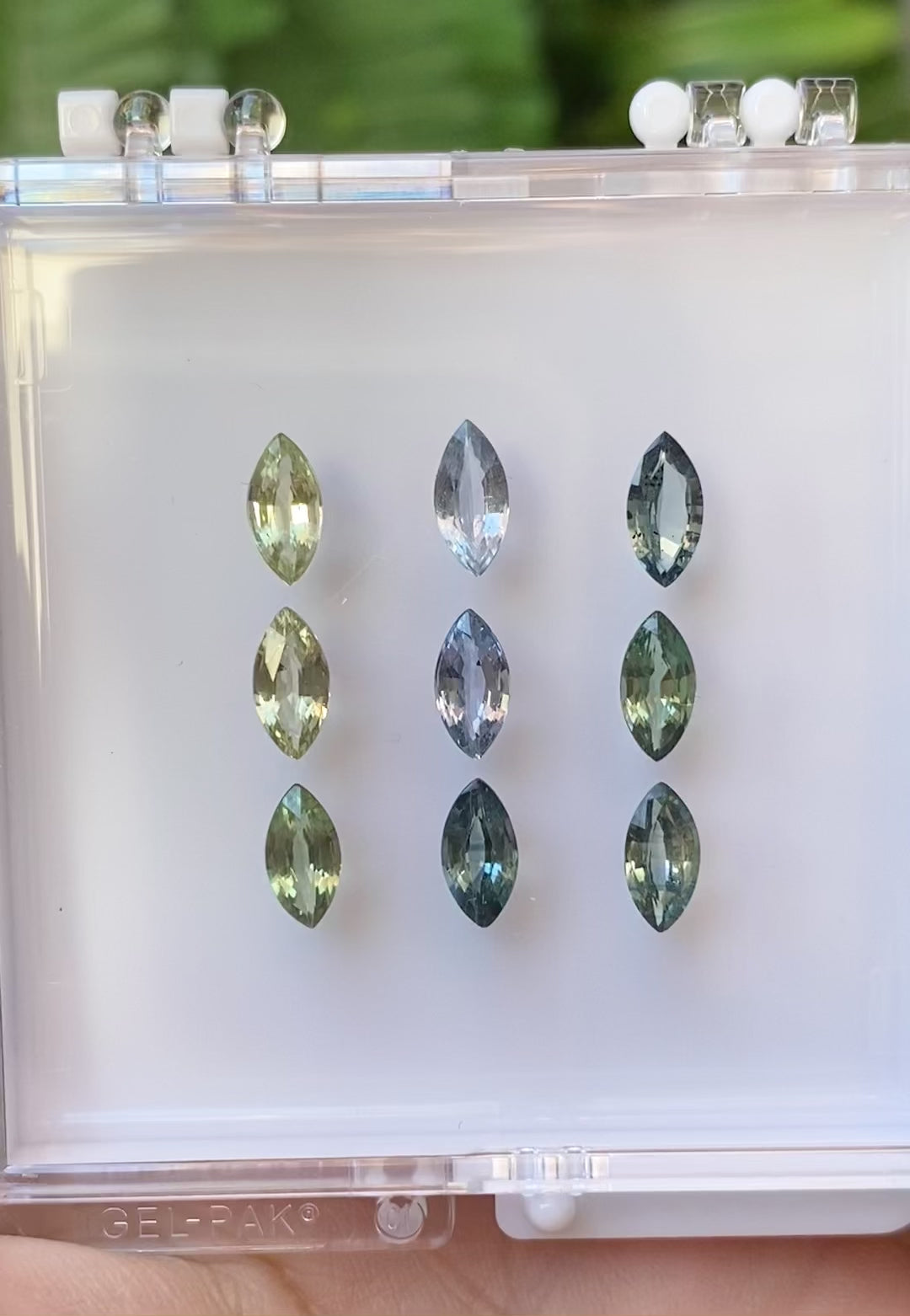 0.50-0.65ct Calibrated Marquise Madagascar Sapphire (8x4mm) CS279