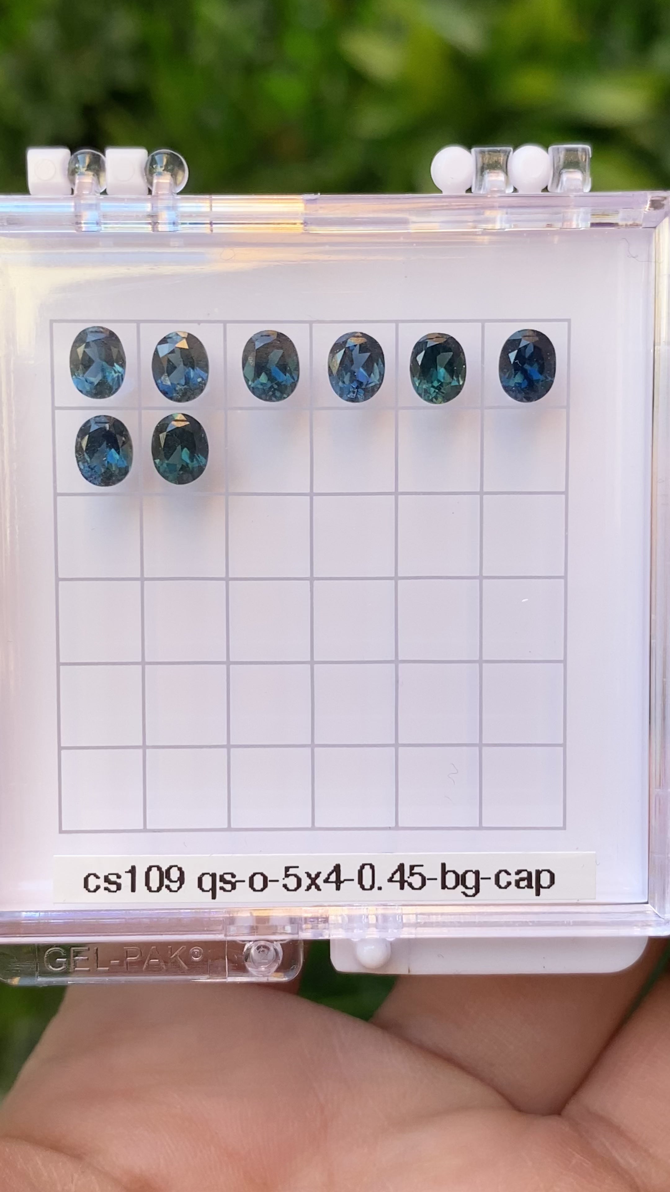 0.45ct Calibrated Oval Queensland Sapphire (5.0mm) cs109
