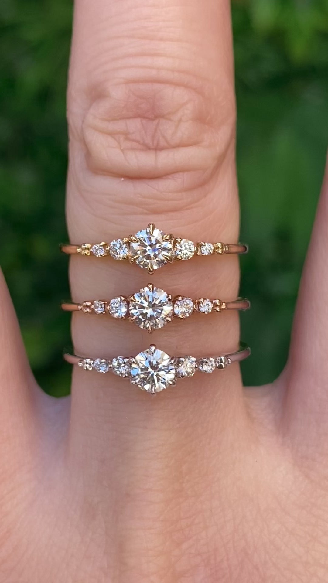 Estel Fleur Ring, 0.25ct Diamond