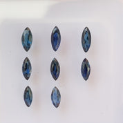 8-9mm 0.60-0.90ct サファイア マダガスカル産 非加熱