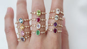 Birthstone Stella Ring