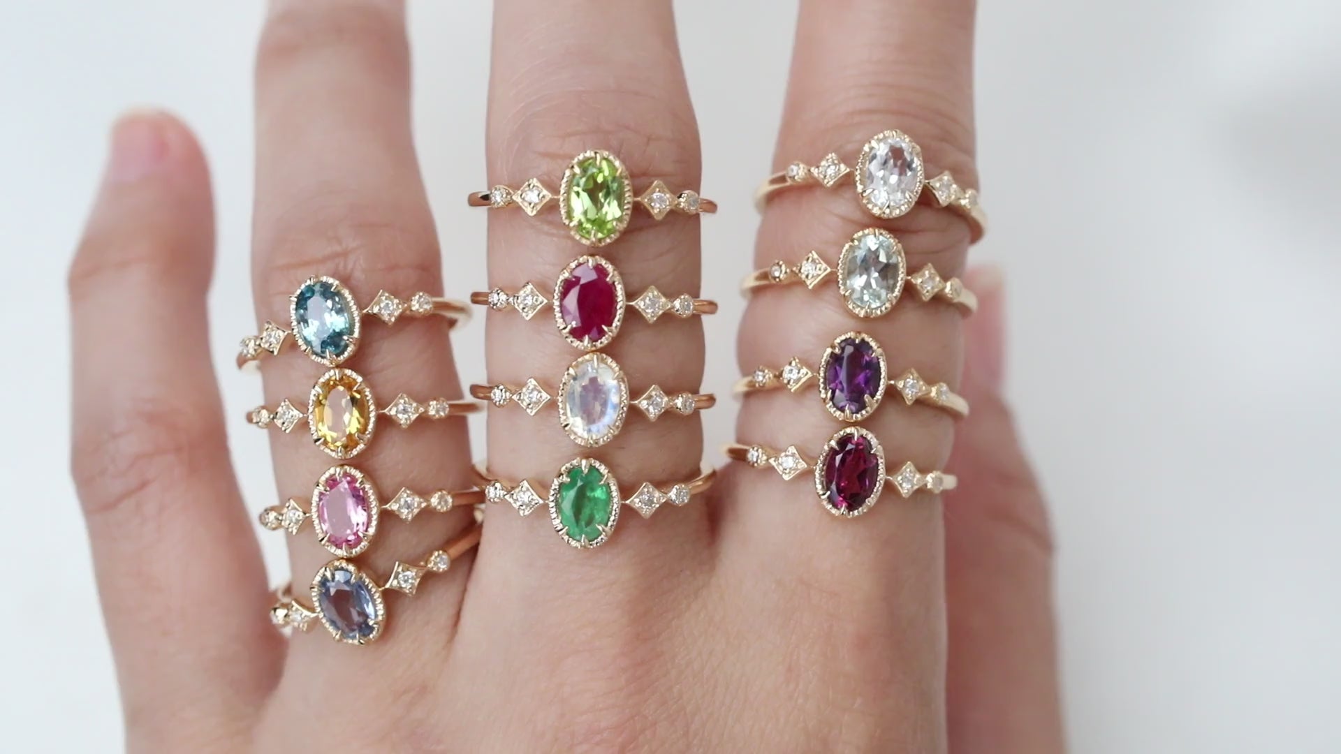 Birthstone Stella Ring