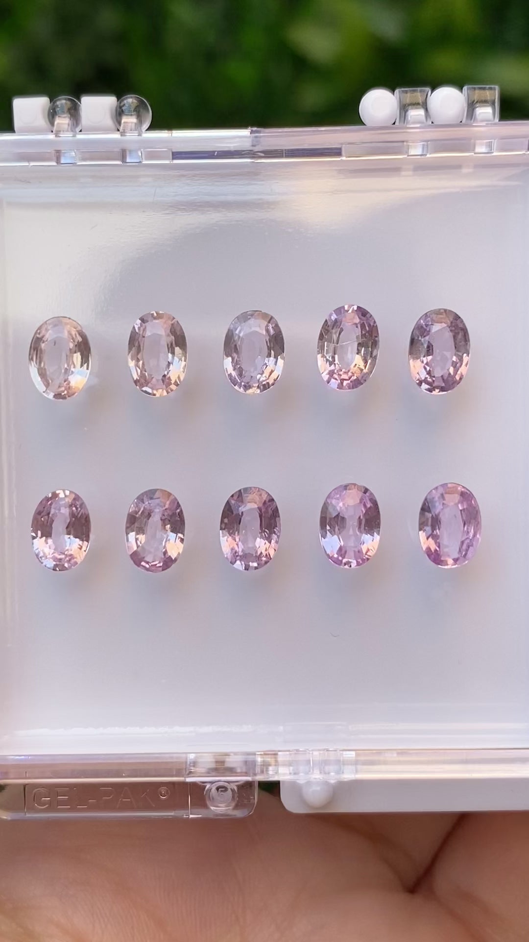 0.80-0.90ct Calibrated Oval Madagascar Sapphires (7.0mm) CS298