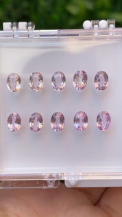 0.80-0.90ct Calibrated Oval Madagascar Sapphires (7.0mm) CS298