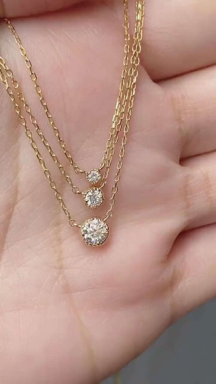 アクセサリー DIAMOND GOLD PENDANT & CHAIN AVALANCHE 14k Yellow Gold Tennis Diamond Pendant - Grimal Jewelry: Rolex