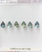 0.75ct Calibrated Pear Montana Sapphire (7x5mm) CS252