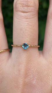 Candy Ring, 0.30ct Montana Sapphire
