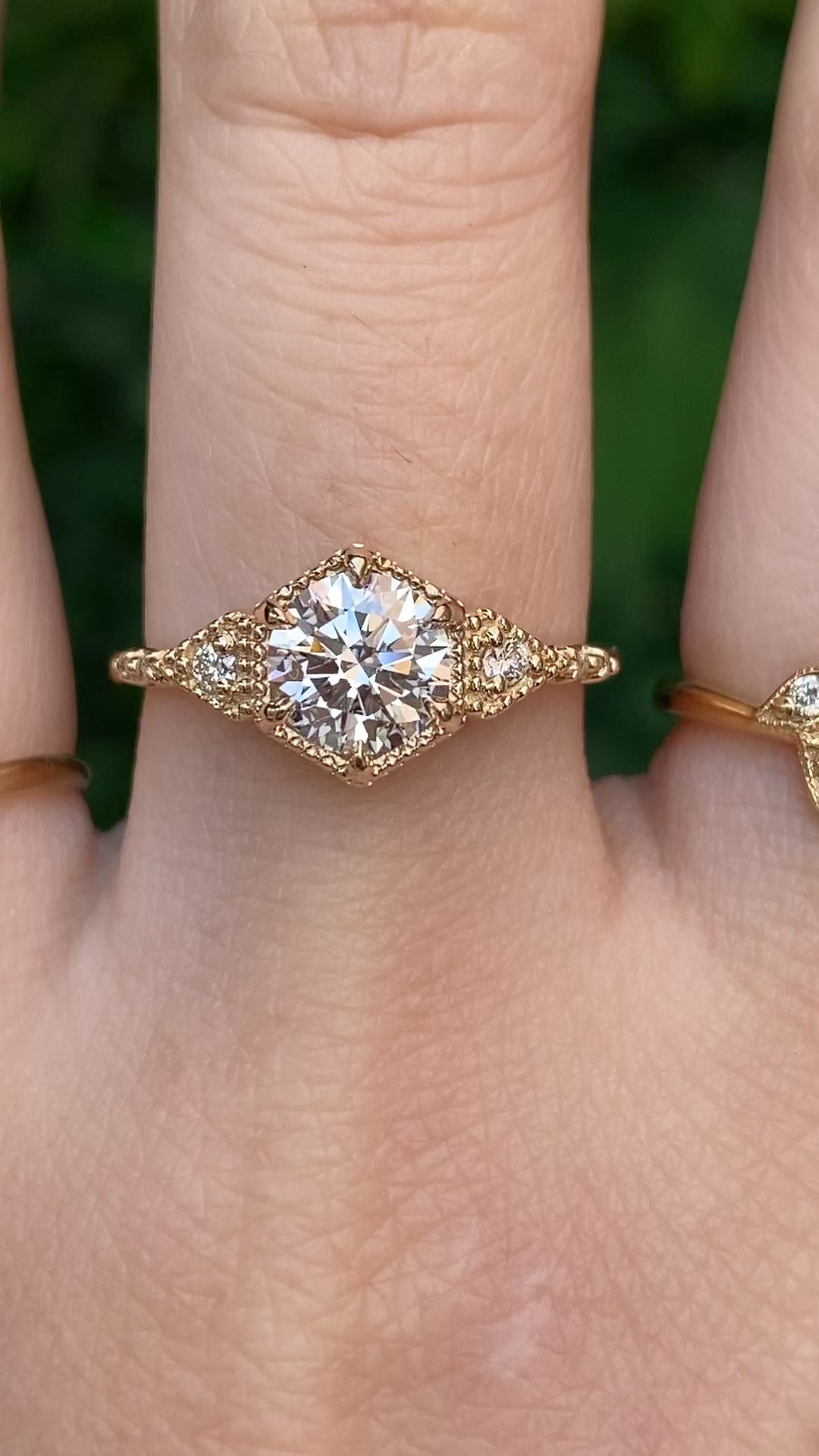 Agatha Ring, 1.00ct Lab Diamond | GIA Certified