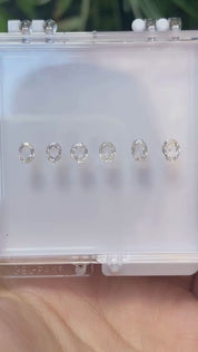 Rose Cut Oval Natural Diamond (5.0mm)