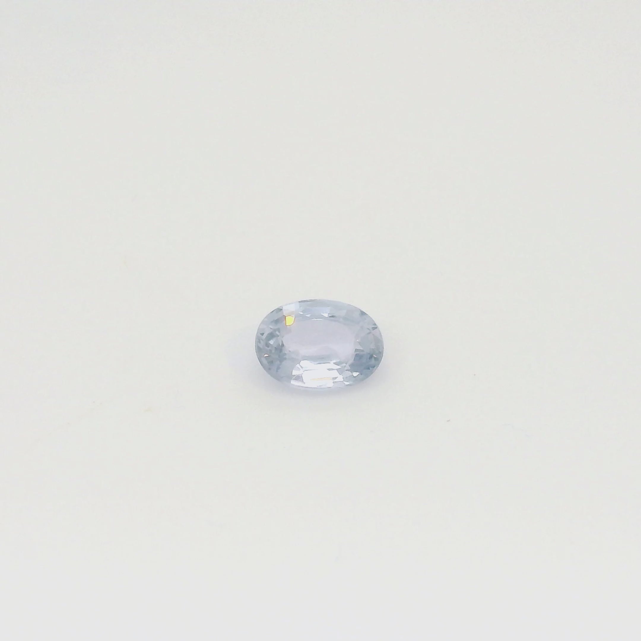 1.00ct Oval Cut Light Lavender Blue Madagascar Sapphire so621
