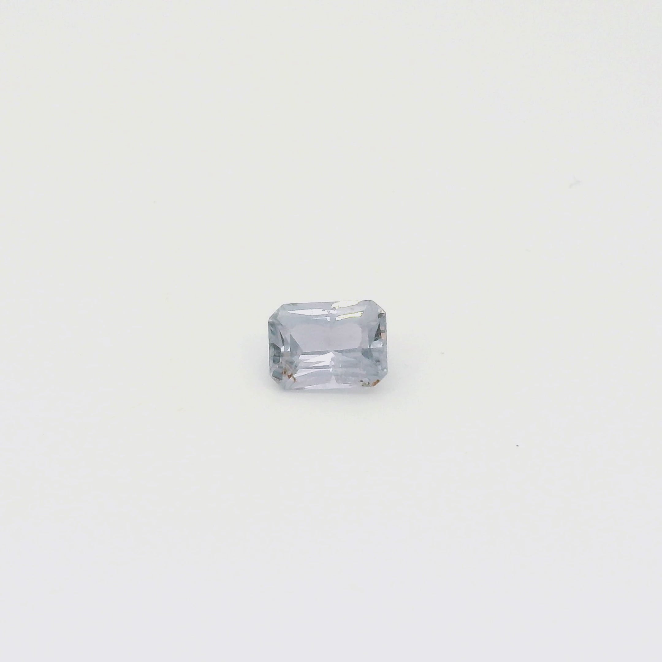 1.62ct Emerald Cut Lavender Blue Madagascar Sapphire SF519