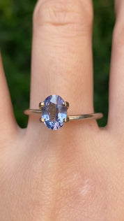 1.03ct オーバルカット ブルーサファイア スリランカ産 SO348