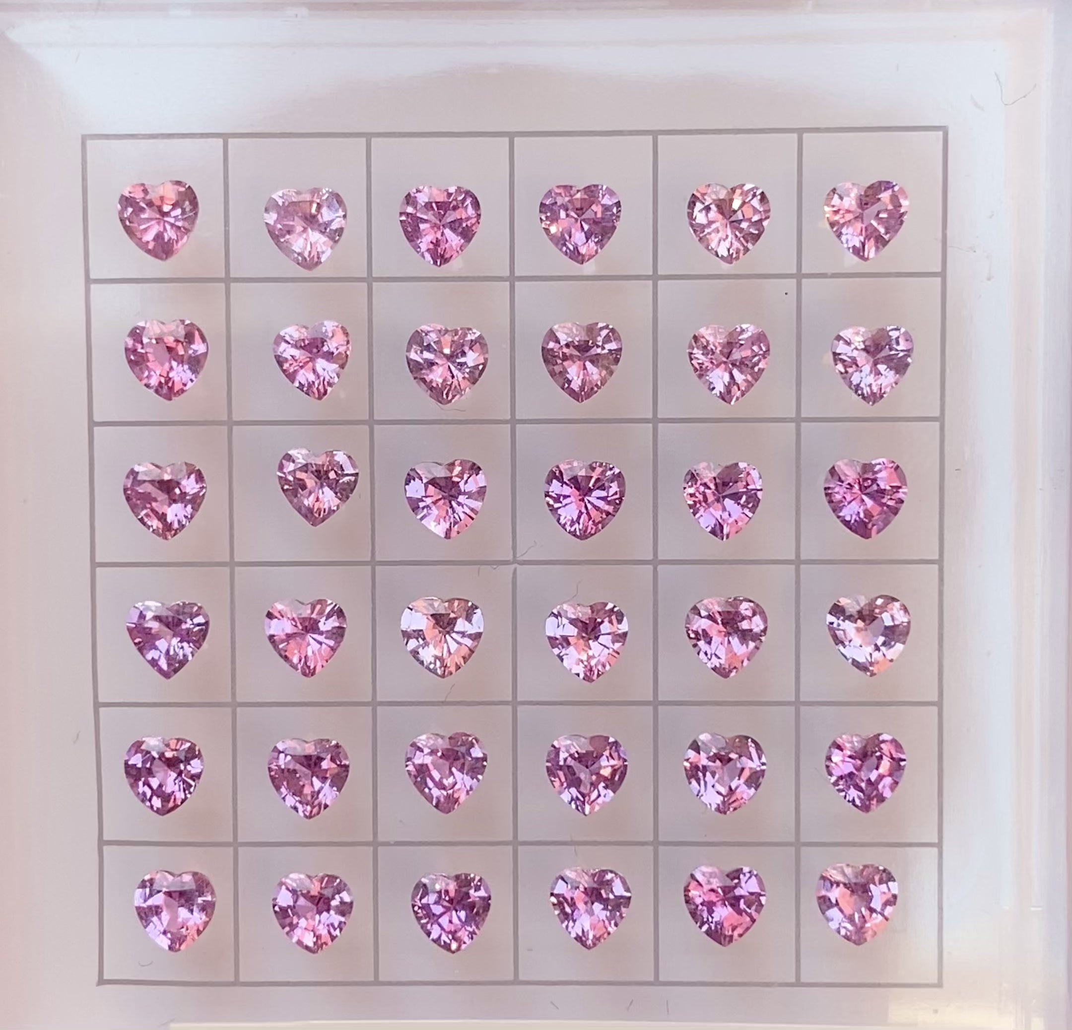 0.20ct Calibrated Heart Madagascar Sapphire (3.5mm) CS235
