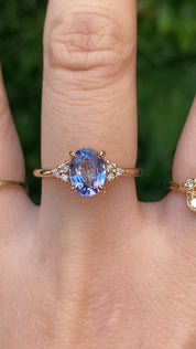 Teresa Ring, 1.52ct Blue Sri Lankan Sapphire